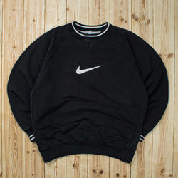 (XL) Vintage Nike Swoosh Embroidered Sweatshirt
