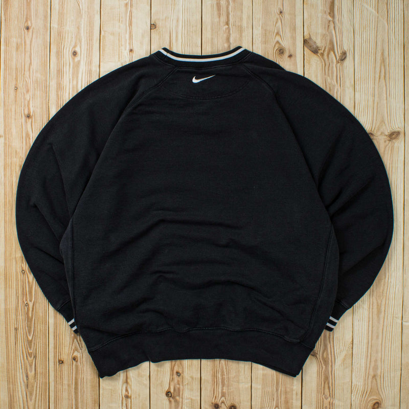 (XL) Vintage Nike Swoosh Embroidered Sweatshirt