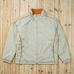 (M) Vintage Reversible Nike Essential Embroidered Puffer Jacket