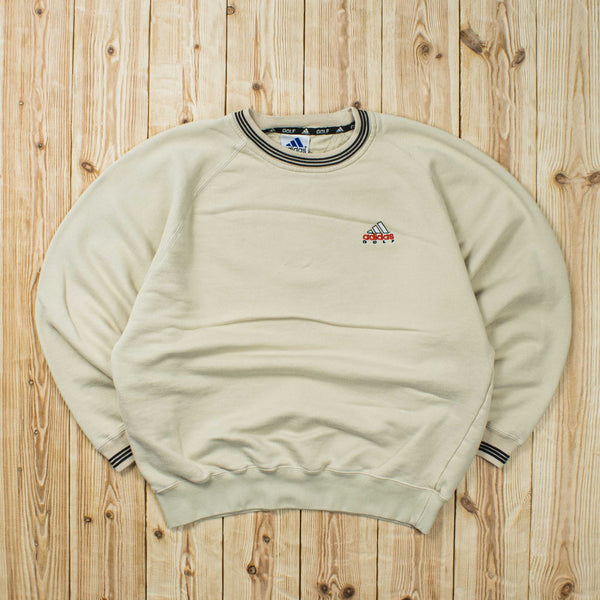 (S) Vintage Adidas Golf Embroidered Sweatshirt