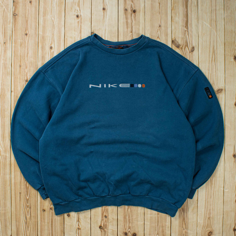 (XL) Vintage Nike Spell Out Embroidered Sweatshirt