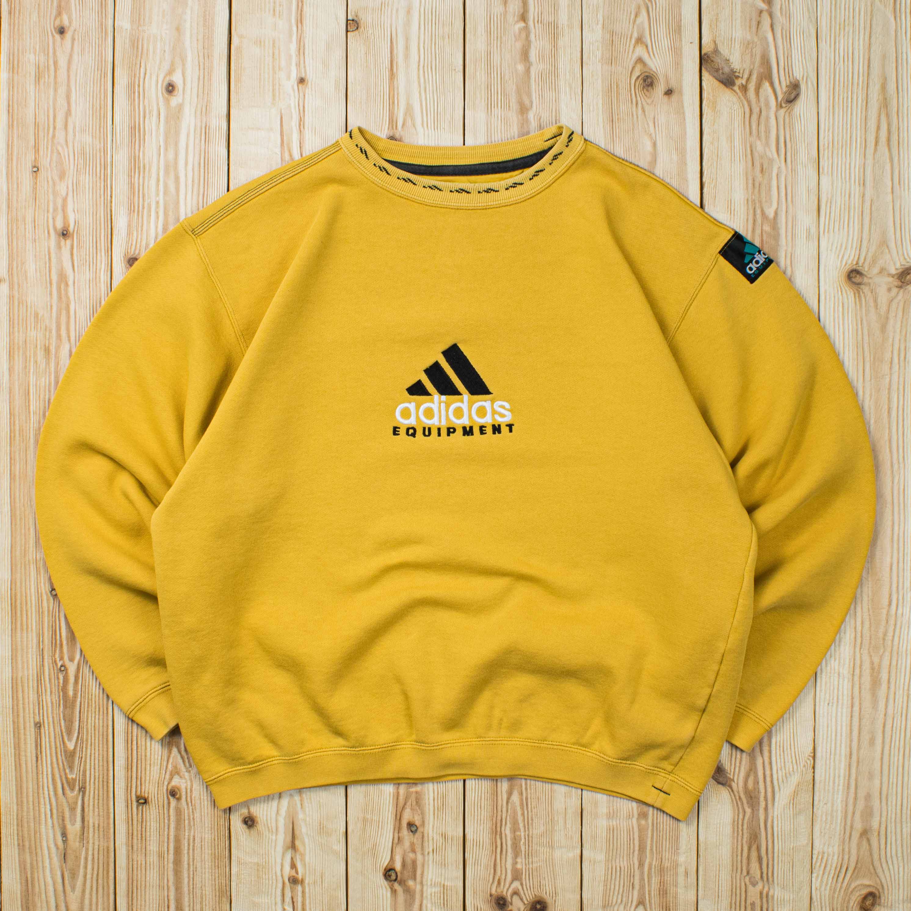 (M) Vintage Adidas Equipment Embroidered Sweatshirt