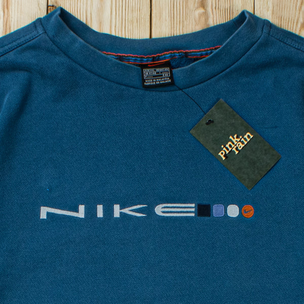 (XL) Vintage Nike Spell Out Embroidered Sweatshirt