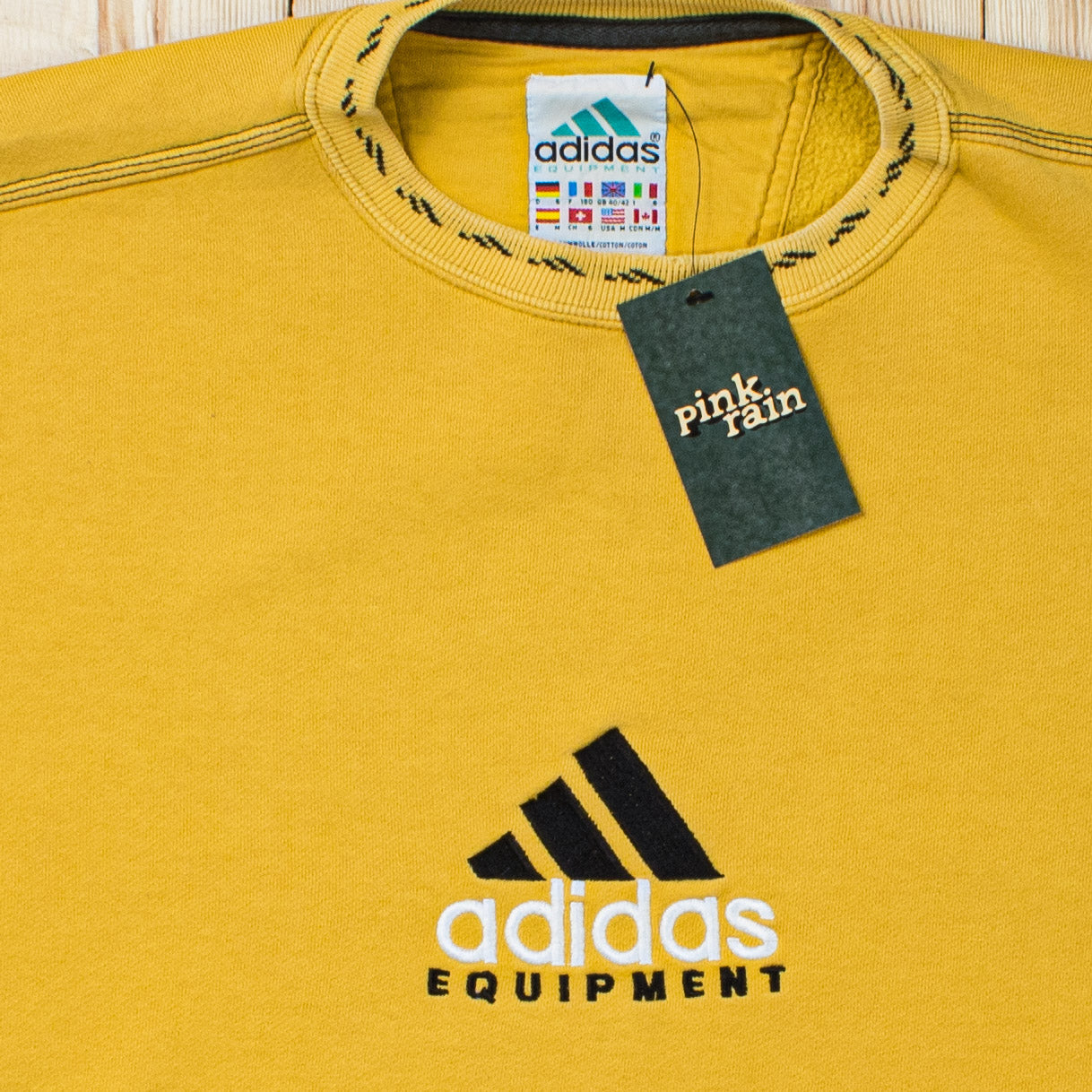 (M) Vintage Adidas Equipment Embroidered Sweatshirt