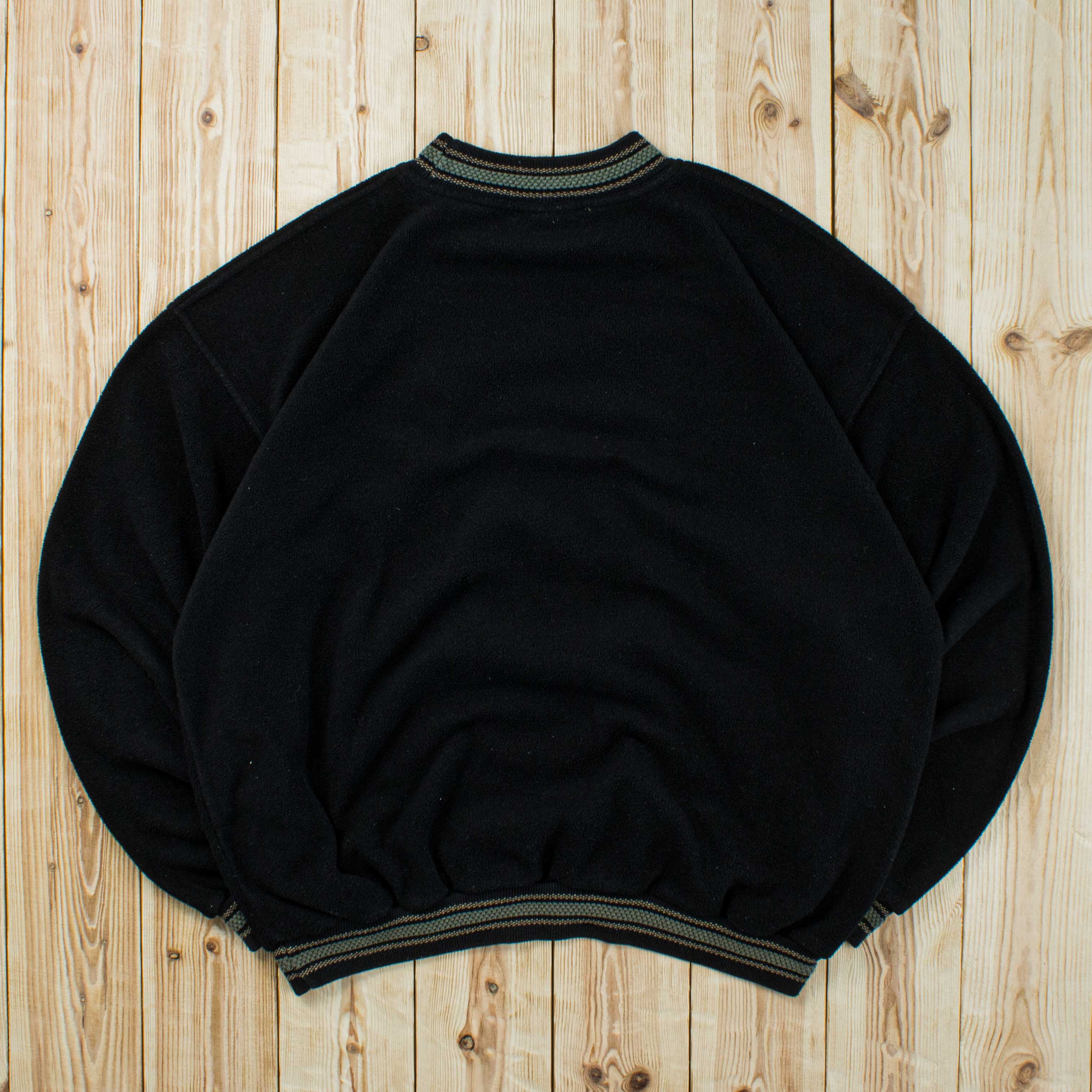 (L) Vintage Hard Rock Cafe Ottawa Embroidered Fleece Sweatshirt
