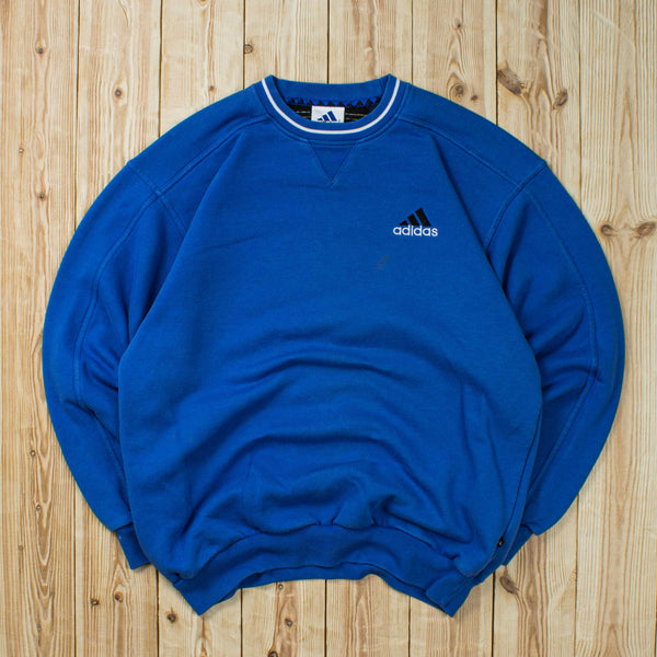 (M) Vintage Adidas Essential Embroidered Sweatshirt