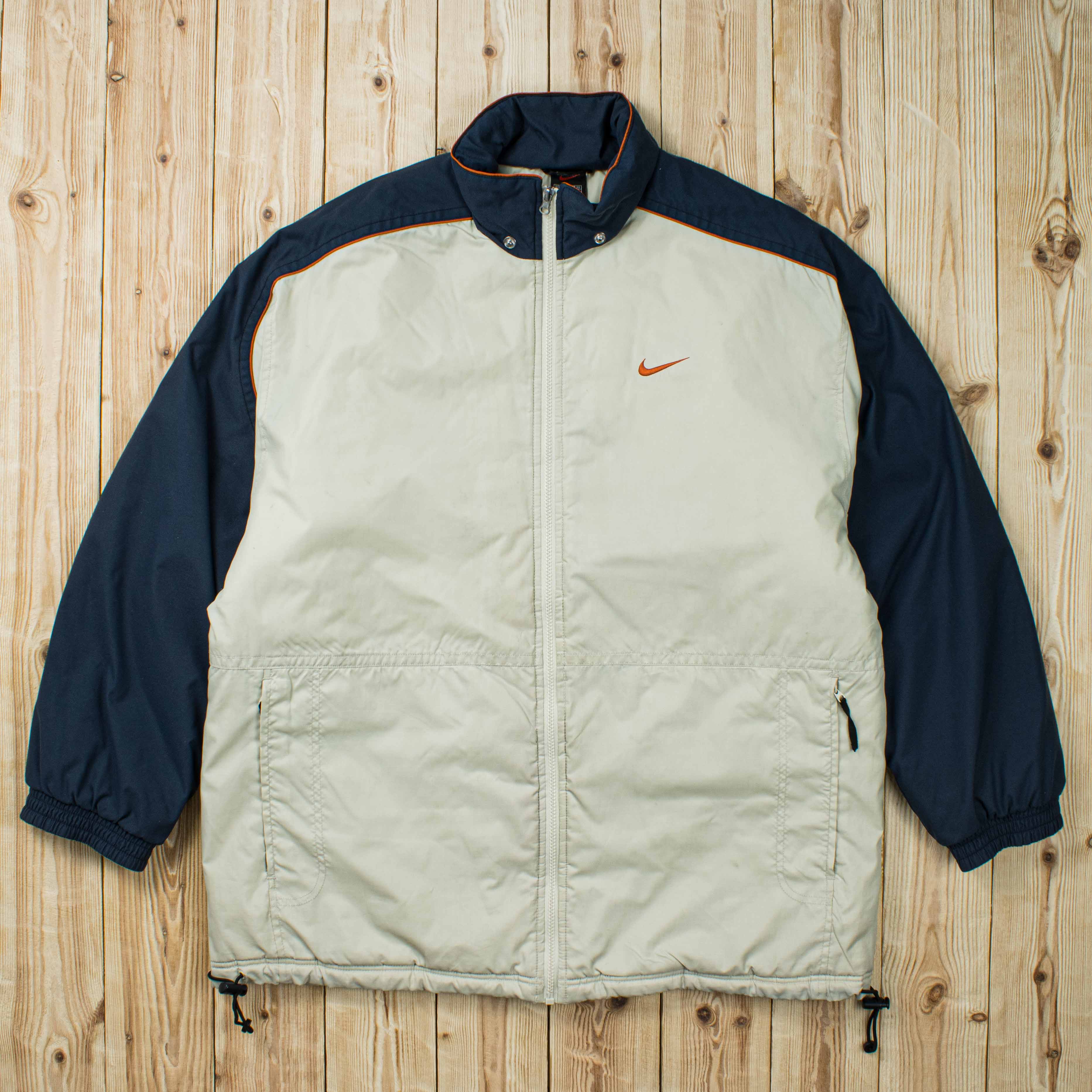 (XL) Vintage Nike Essential Embroidered Puffer Jacket