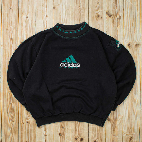 (M) Vintage Adidas Equipment Embroidered Sweatshirt