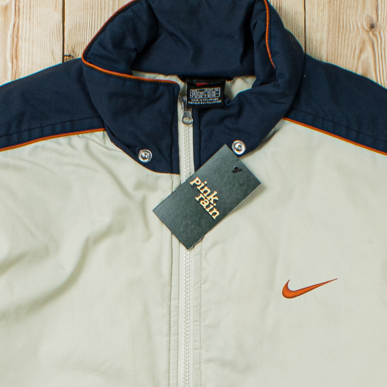 (XL) Vintage Nike Essential Embroidered Puffer Jacket