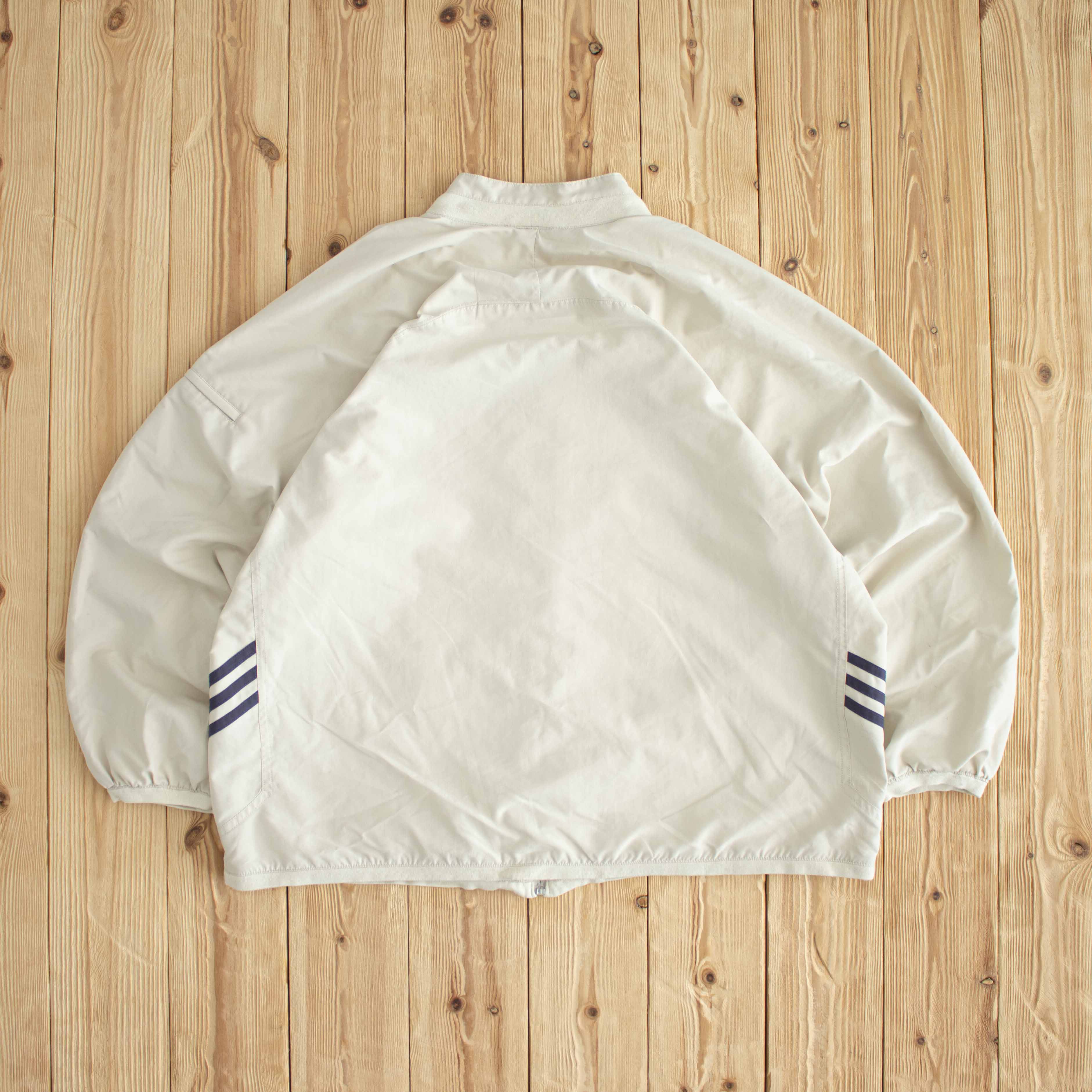 (M) Adidas Vintage Embroidered Jacket Beige