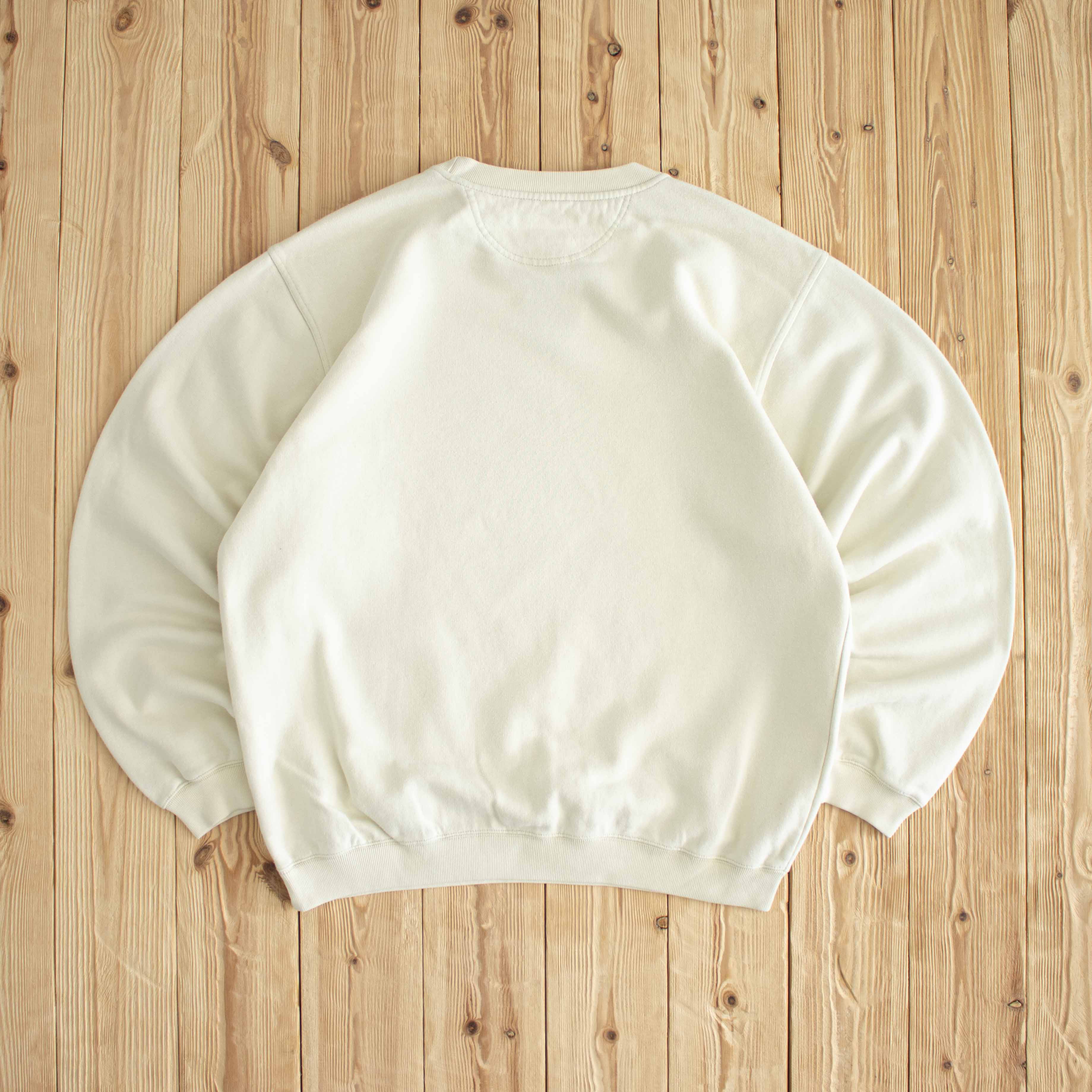 (M/L) Nike Vintage Essential Embroidered Sweatshirt Beige