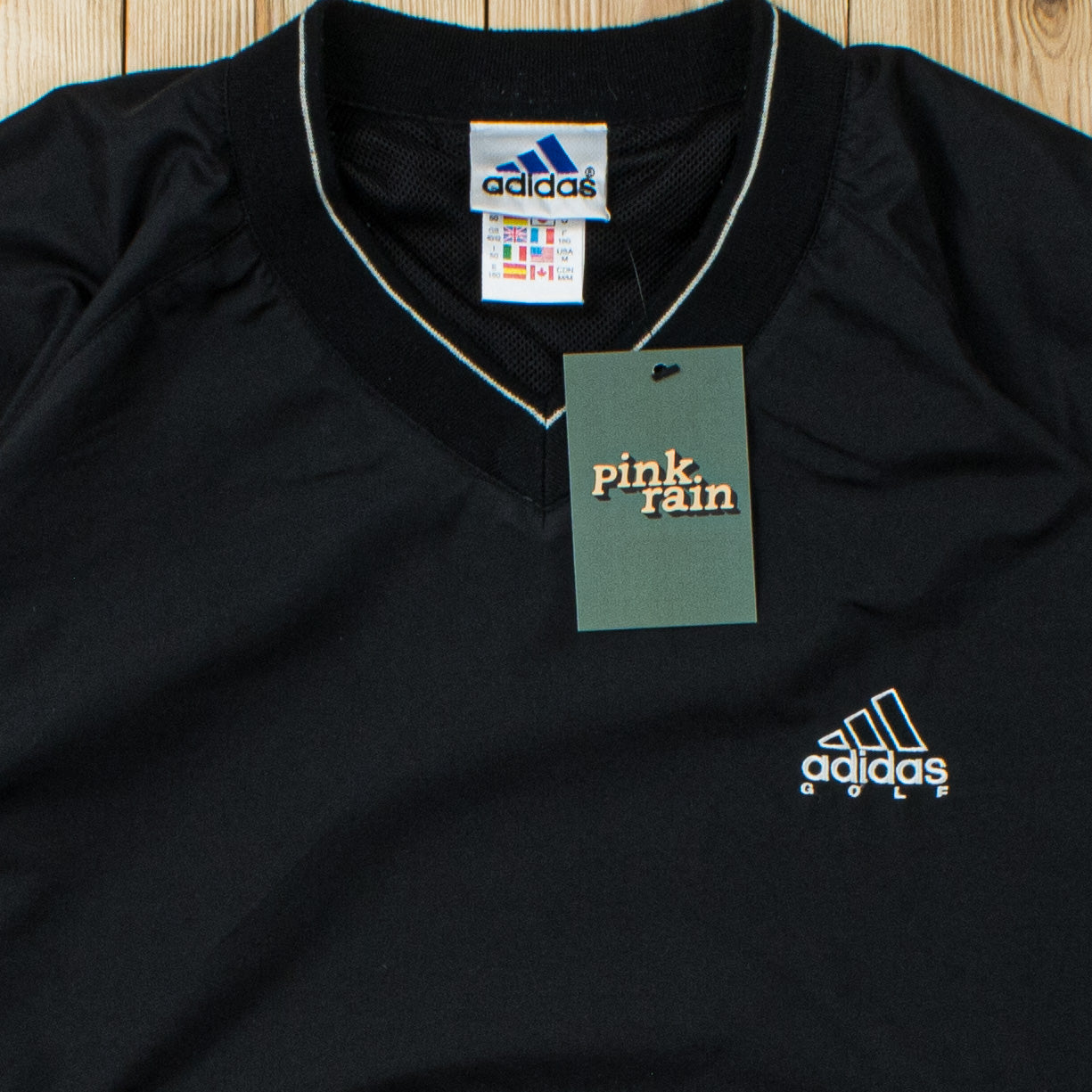(M) Vintage Adidas Golf Embroidered Sweatshirt/Windbreaker