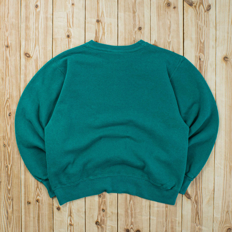 (S) Vintage Champion Essential Embroidered Sweatshirt