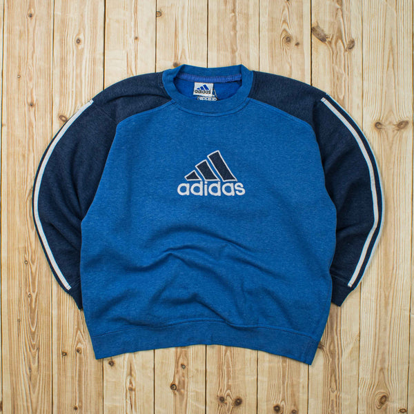 (S) Vintage Adidas Embroidered Sweatshirt