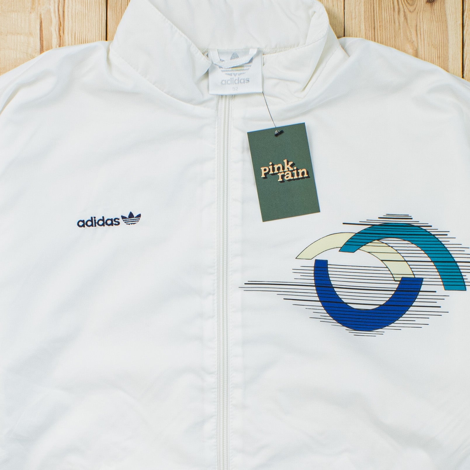 (L) 1985 Adidas Ivan Lendl Embroidered Jacket