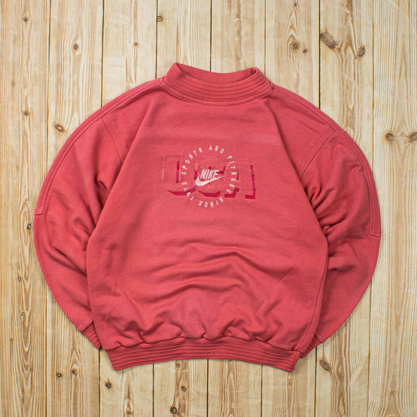 (S) Vintage Nike USA Fitness Embroidered Sweatshirt