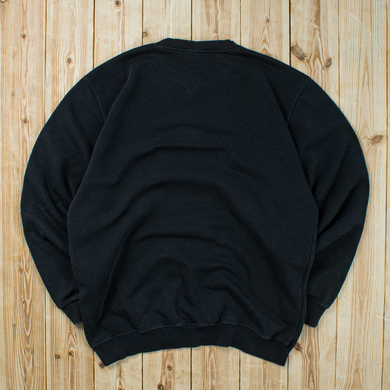 (L) Vintage Adidas Spell Out Embroidered Sweatshirt