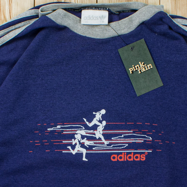 (L) Vintage Adidas Running Sweatshirt
