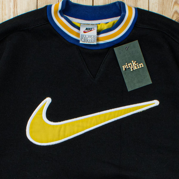 (L) Vintage Nike Swoosh Embroidered Sweatshirt