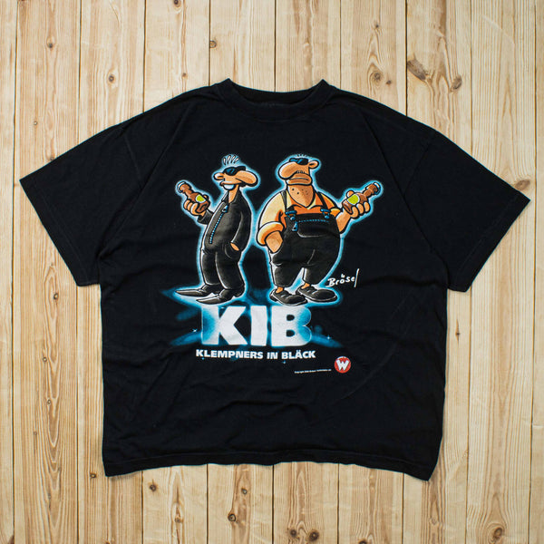 (L) 2000 Klempners In Black T-Shirt
