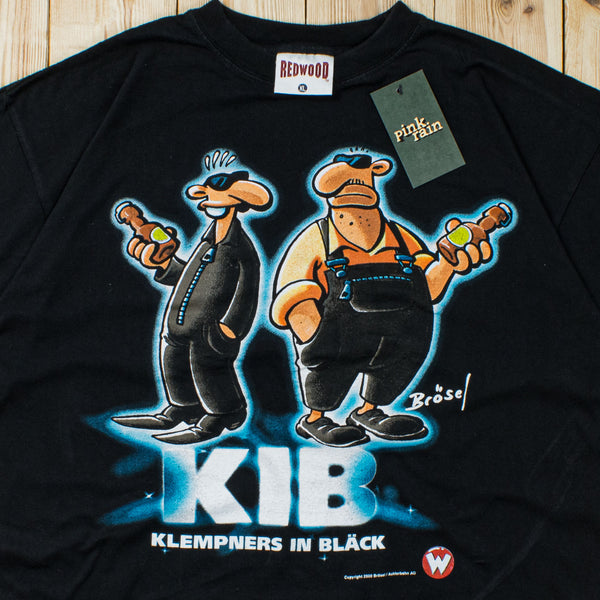 (L) 2000 Klempners In Black T-Shirt