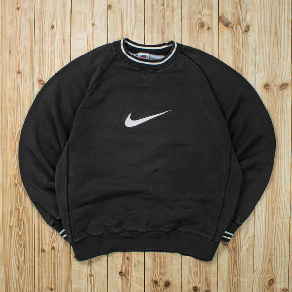(M) Vintage Nike Swoosh Embroidered Sweatshirt