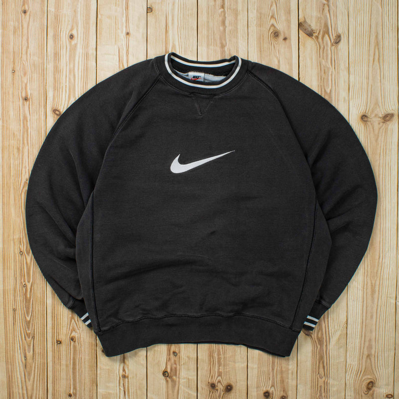 (M) Vintage Nike Swoosh Embroidered Sweatshirt