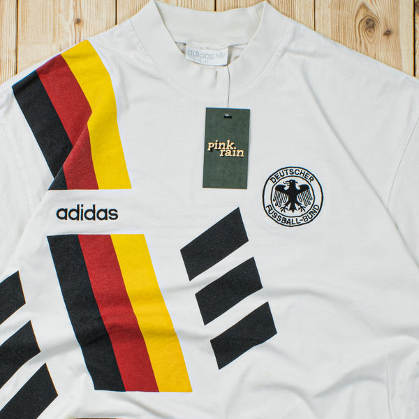 (M) 1994 Adidas Germany Embroidered T-Shirt