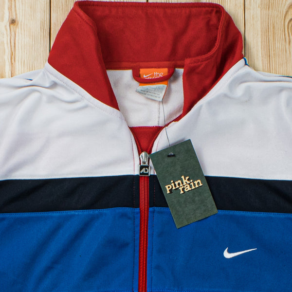 (M) Vintage Nike Essential Embroidered Full-Zip Sweatshirt