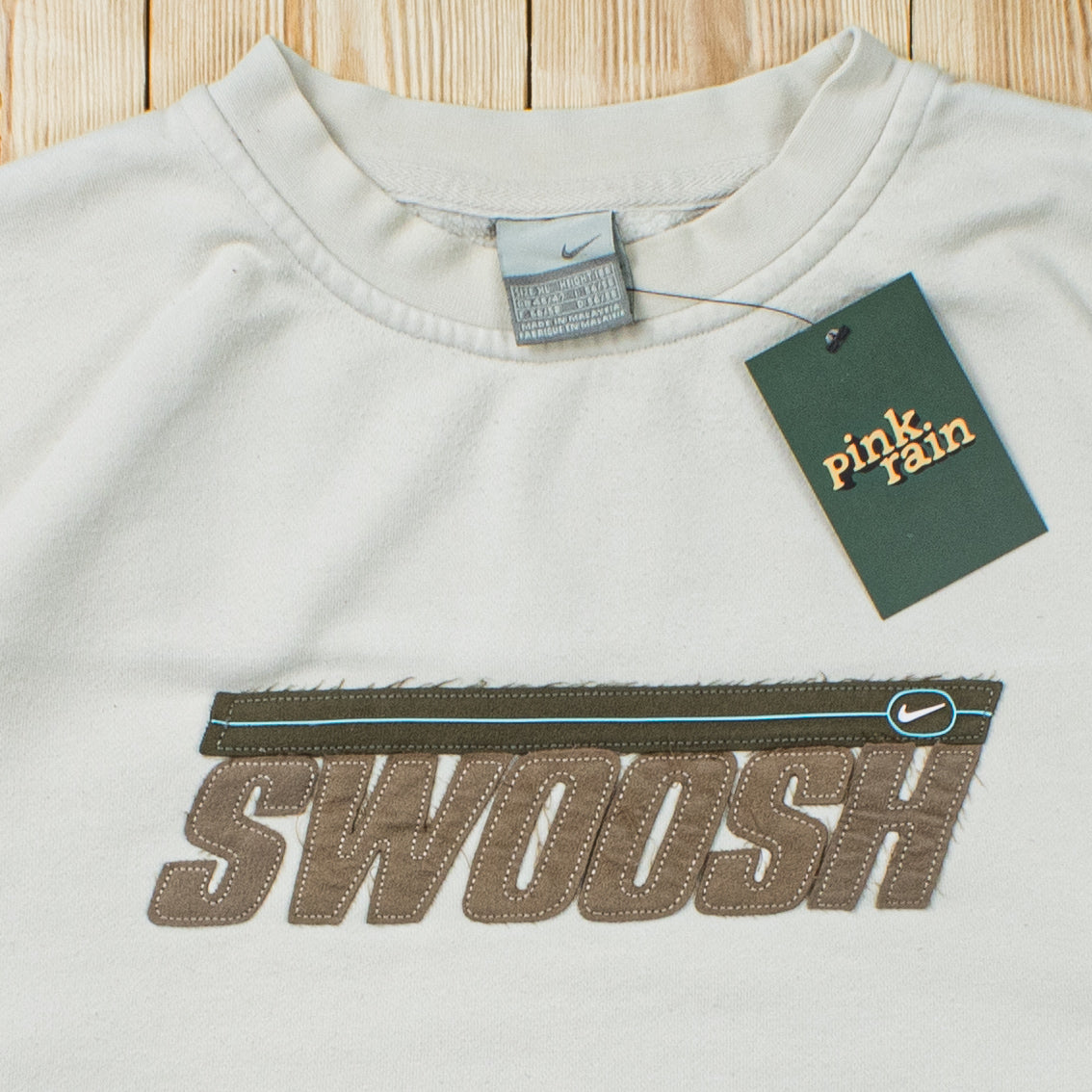 (XL) Vintage Nike Swoosh Embroidered Sweatshirt