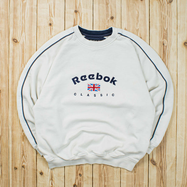 (S) Vintage Reebok Classic Embroidered Sweatshirt