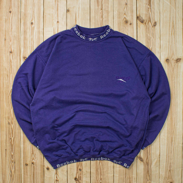 (M) Vintage Reebok Essential Embroidered Sweatshirt