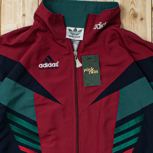 (XL) Vintage Adidas Equipment Embroidered Jacket
