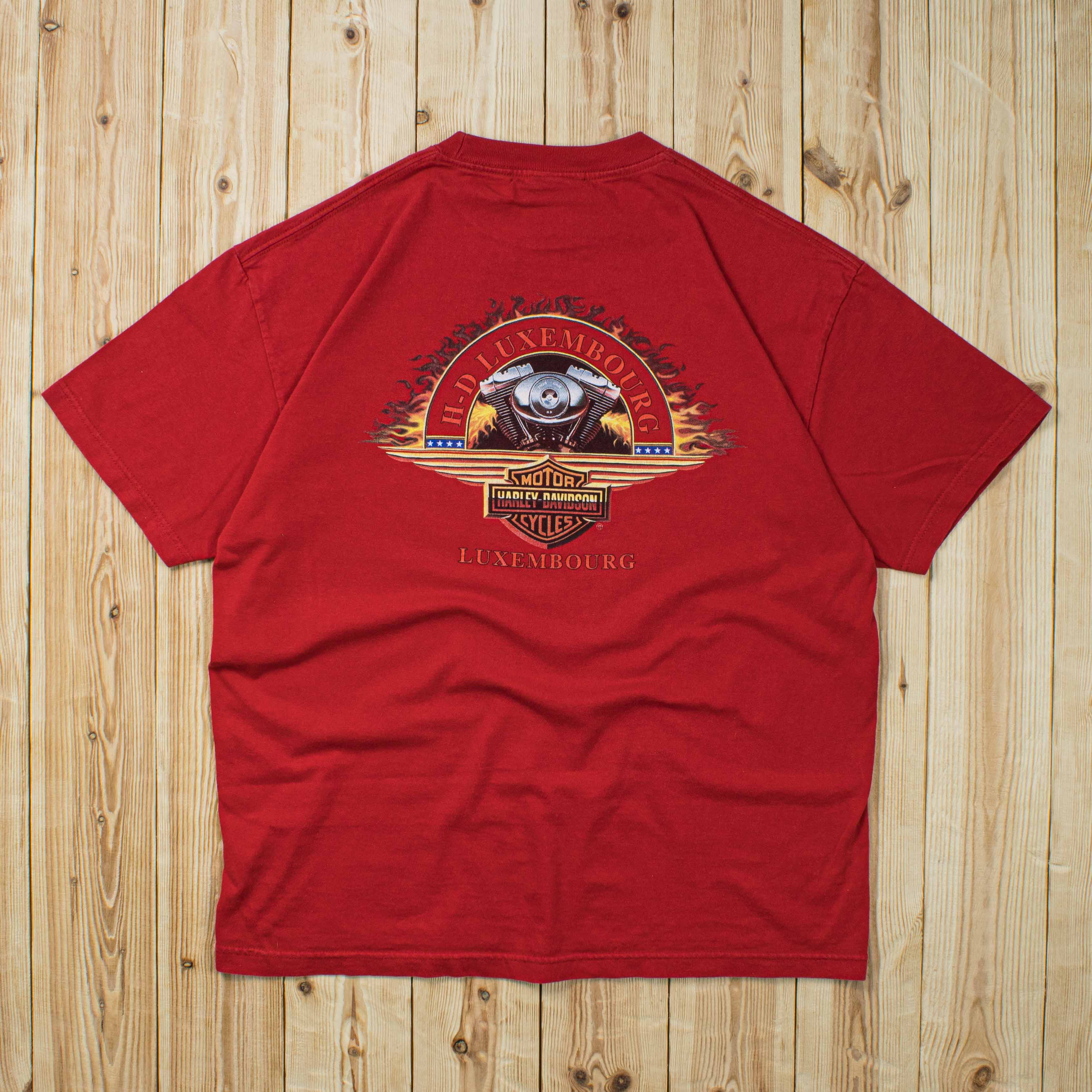 (L) 2003 Harley Davidson Luxembourg T-Shirt