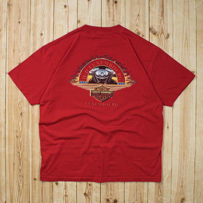 (L) 2003 Harley Davidson Luxembourg T-Shirt