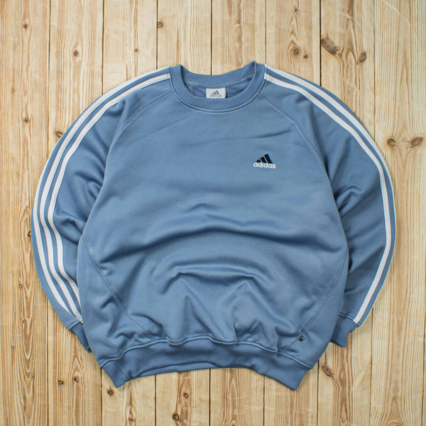 (M) Vintage Adidas Essential Embroidered Sweatshirt