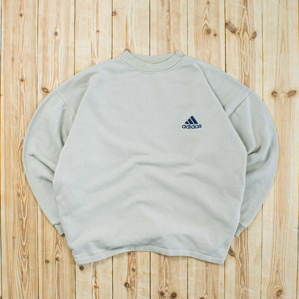 (M) Vintage Adidas Essential Embroidered Sweatshirt