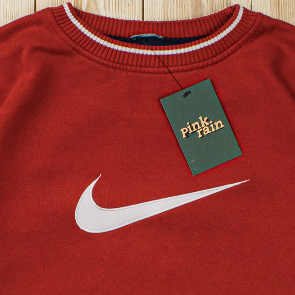 (M) Vintage Nike Swoosh Embroidered Sweatshirt
