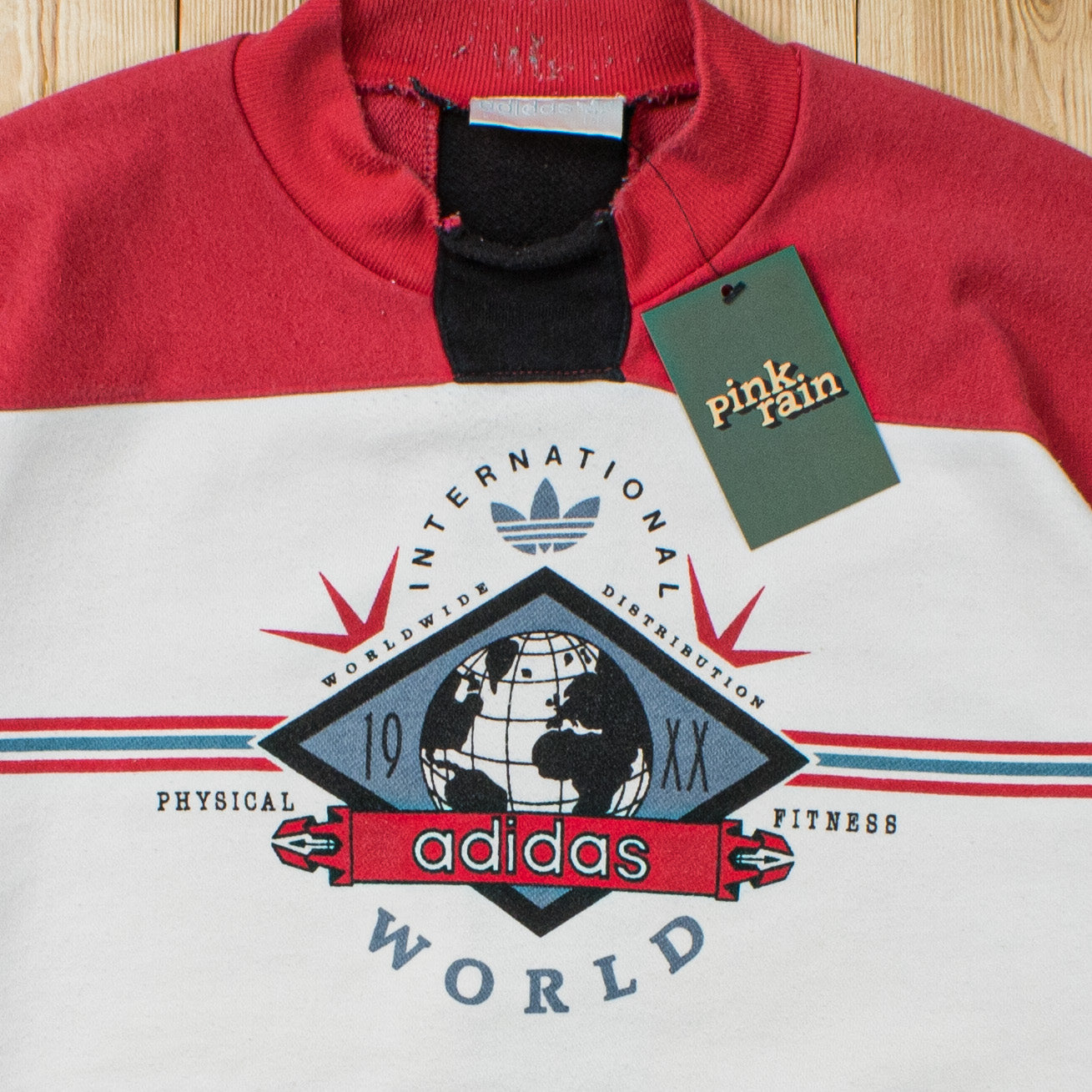 (L) Vintage Adidas Physical Fitness Sweatshirt