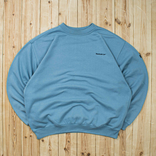 (L) Vintage Reebok Essential Embroidered Sweatshirt