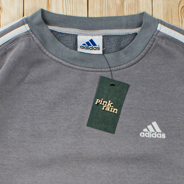 (L) Vintage Adidas Essential Embroidered Sweatshirt