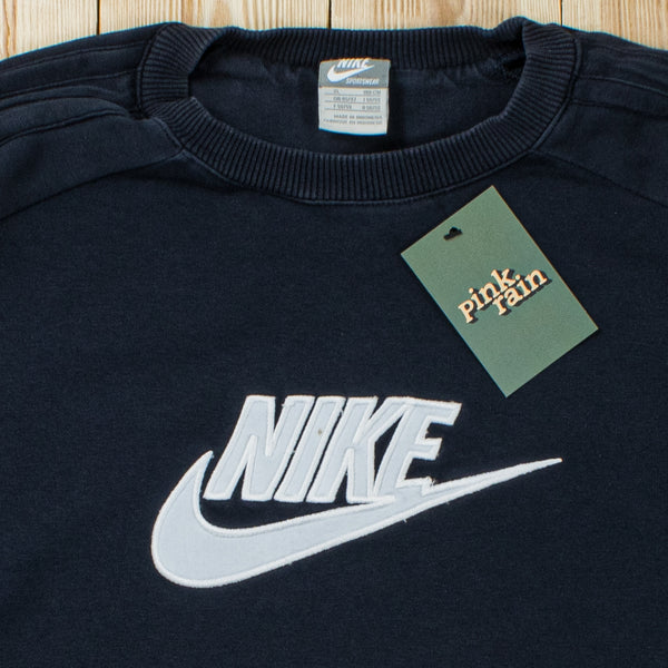 (L) Vintage Nike Spell Out Embroidered Sweatshirt