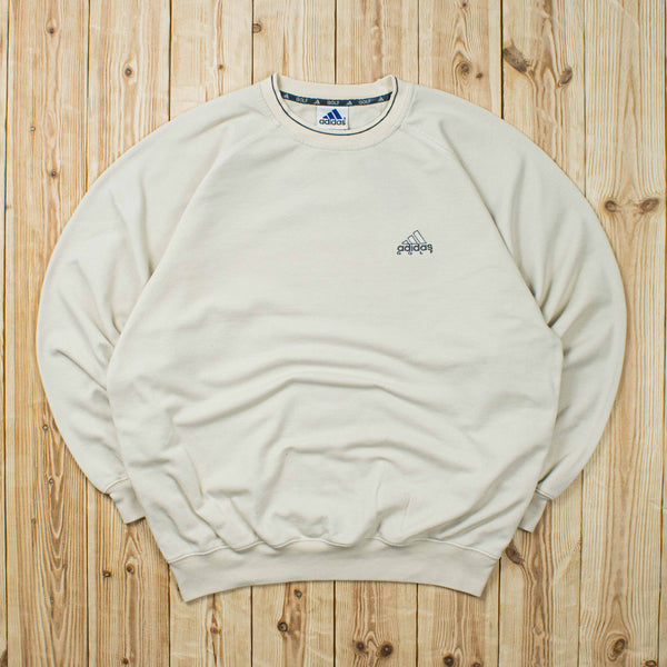 (M) Vintage Adidas Golf Embroidered Sweatshirt