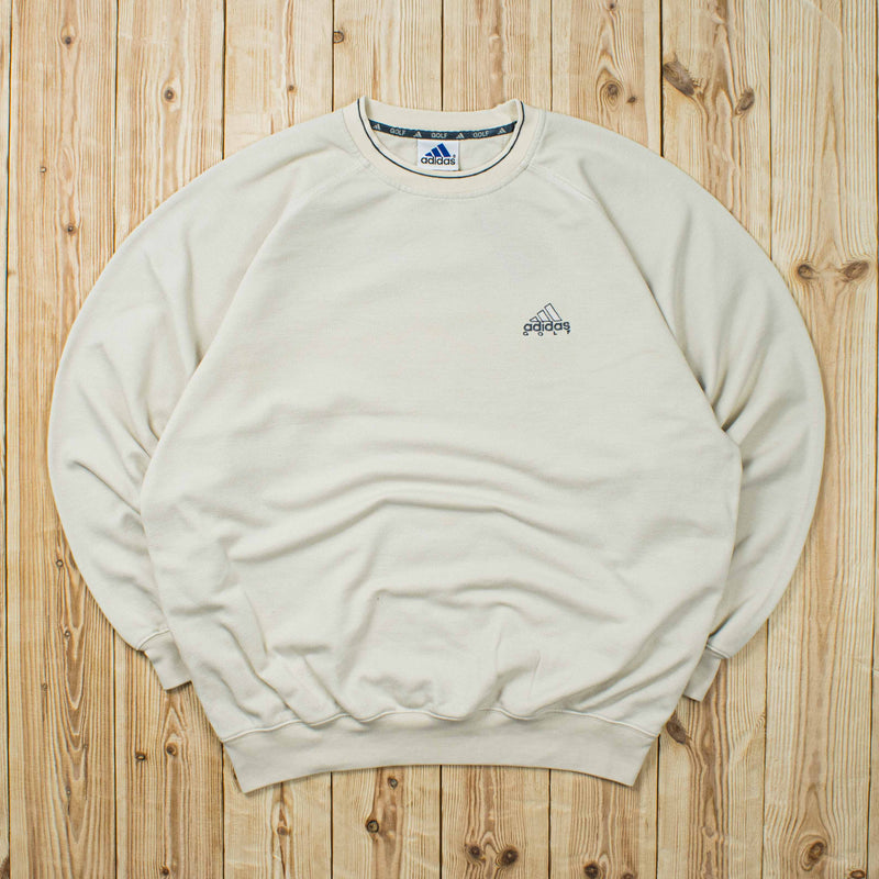 (M) Vintage Adidas Golf Embroidered Sweatshirt
