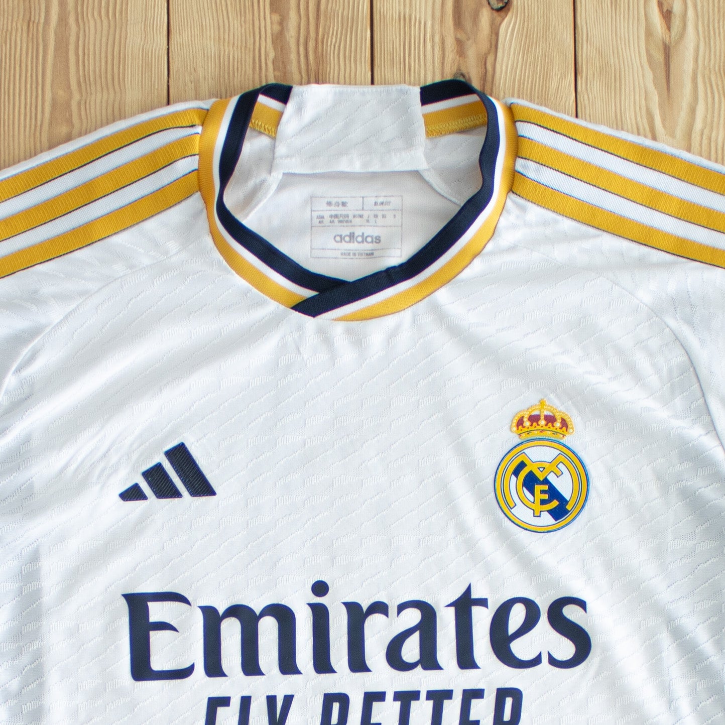 (M) Adidas Real Madrid Jersey White