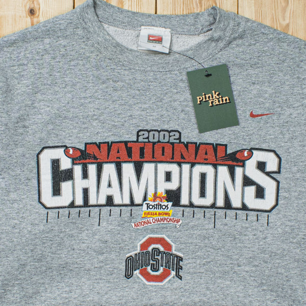 (S) 2002 Nike Ohio State National Champions Sweatshirt