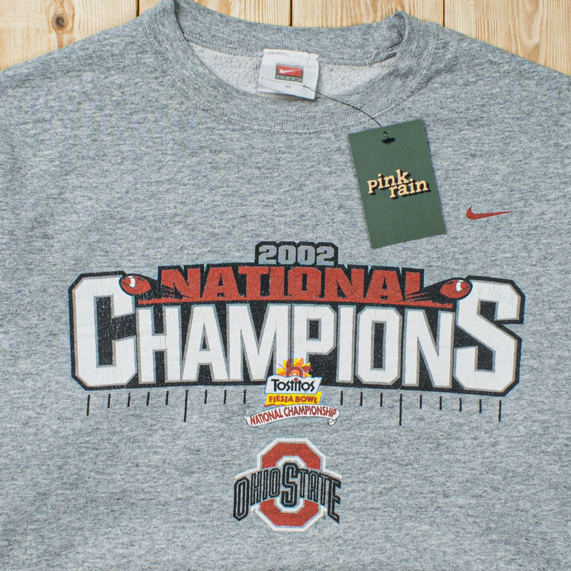 (S) 2002 Nike Ohio State National Champions Sweatshirt