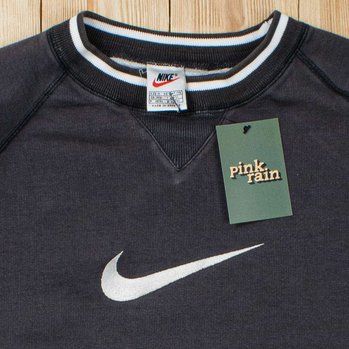 (M) Vintage Nike Swoosh Embroidered Sweatshirt