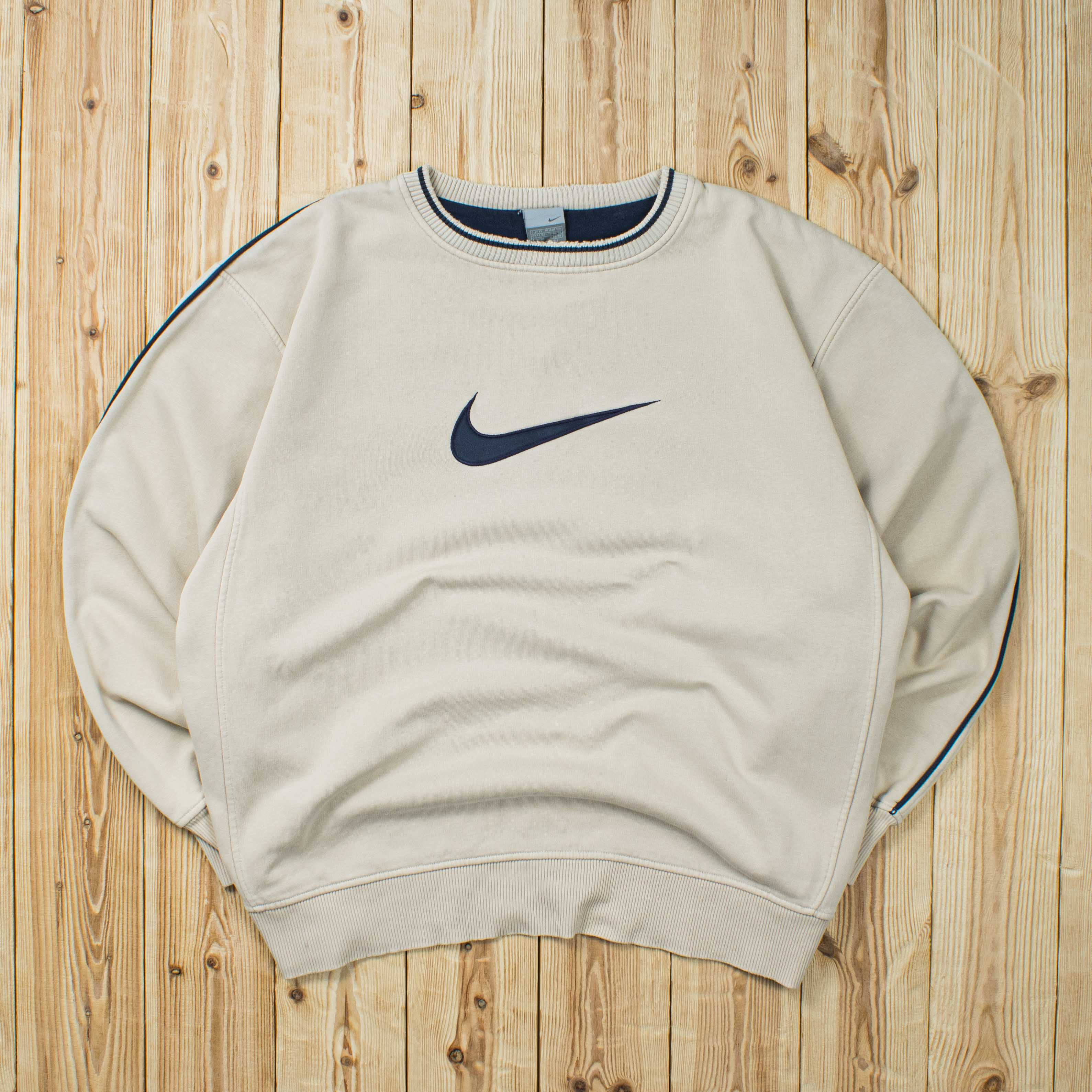 (XL) Vintage Nike Swoosh Embroidered Sweatshirt