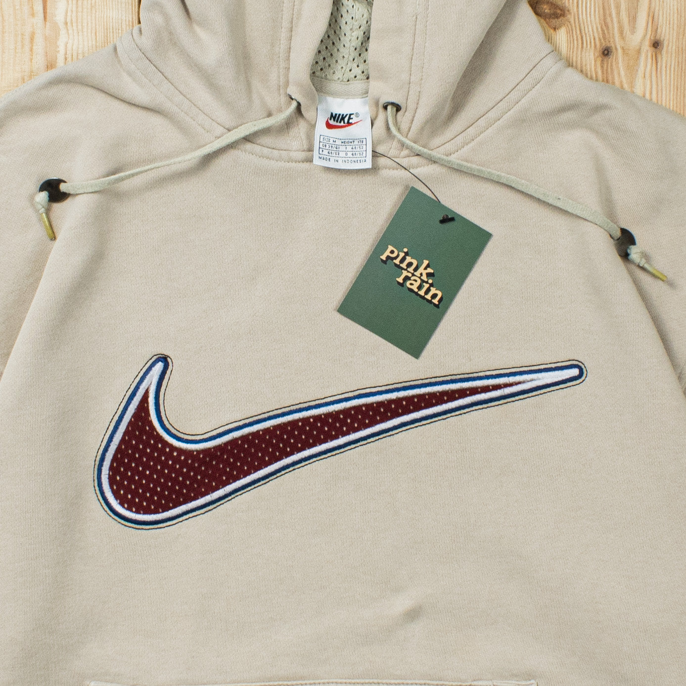 (M) Vintage Nike Swoosh Embroidered Hoodie